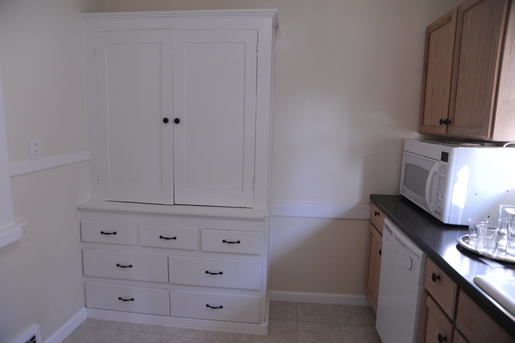 Built-in dishwasher and kitchen cabinetry